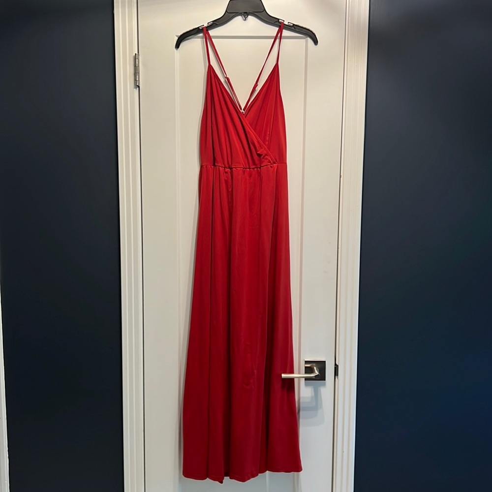 Red Maxi Dress - Never Worn